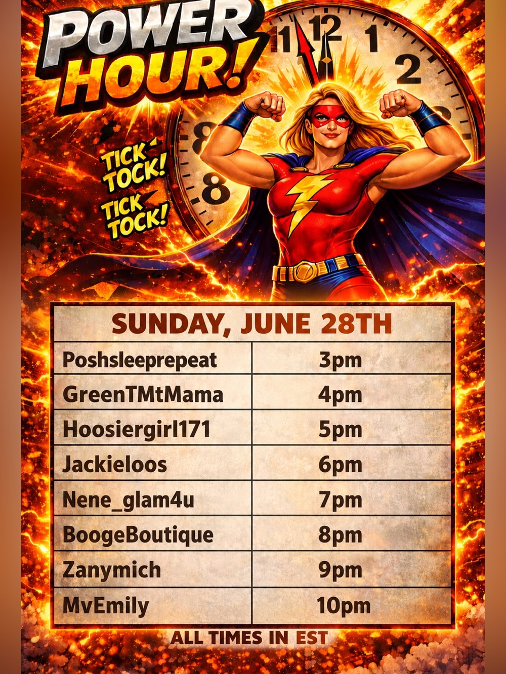 Collab Trains and Live Show Schedule!